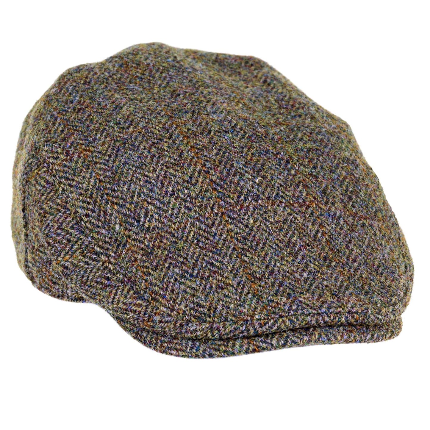 Highland Harris Tweed Flat Cap ZH014