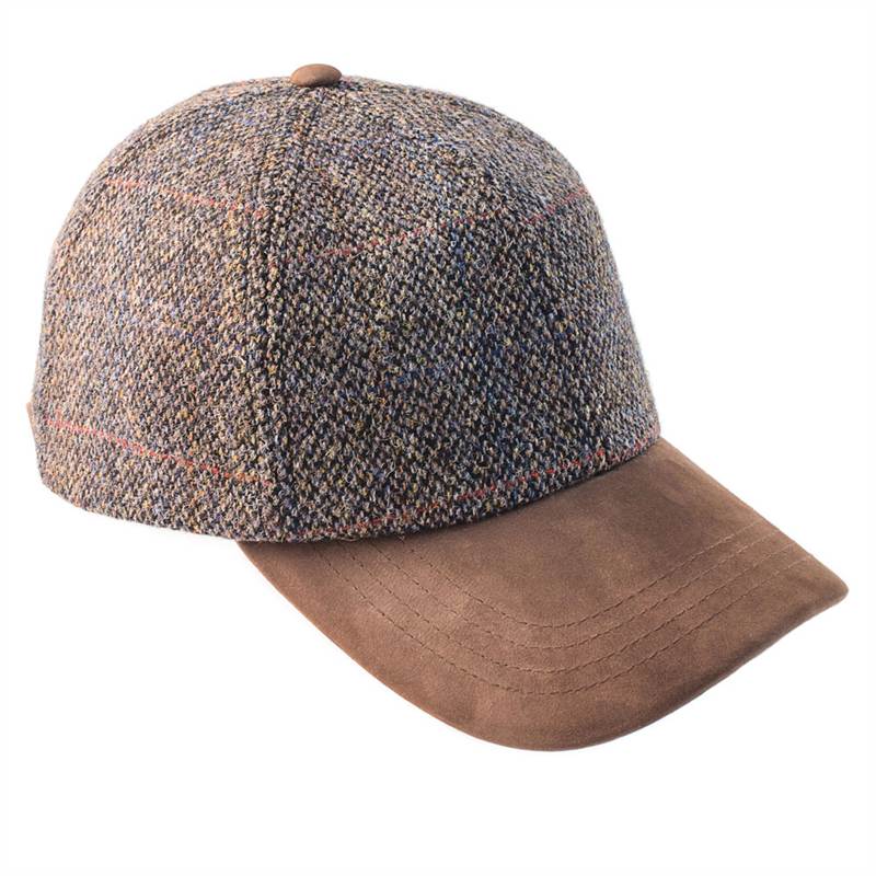 Glencairn Harris Tweed Baseball Cap ZH016
