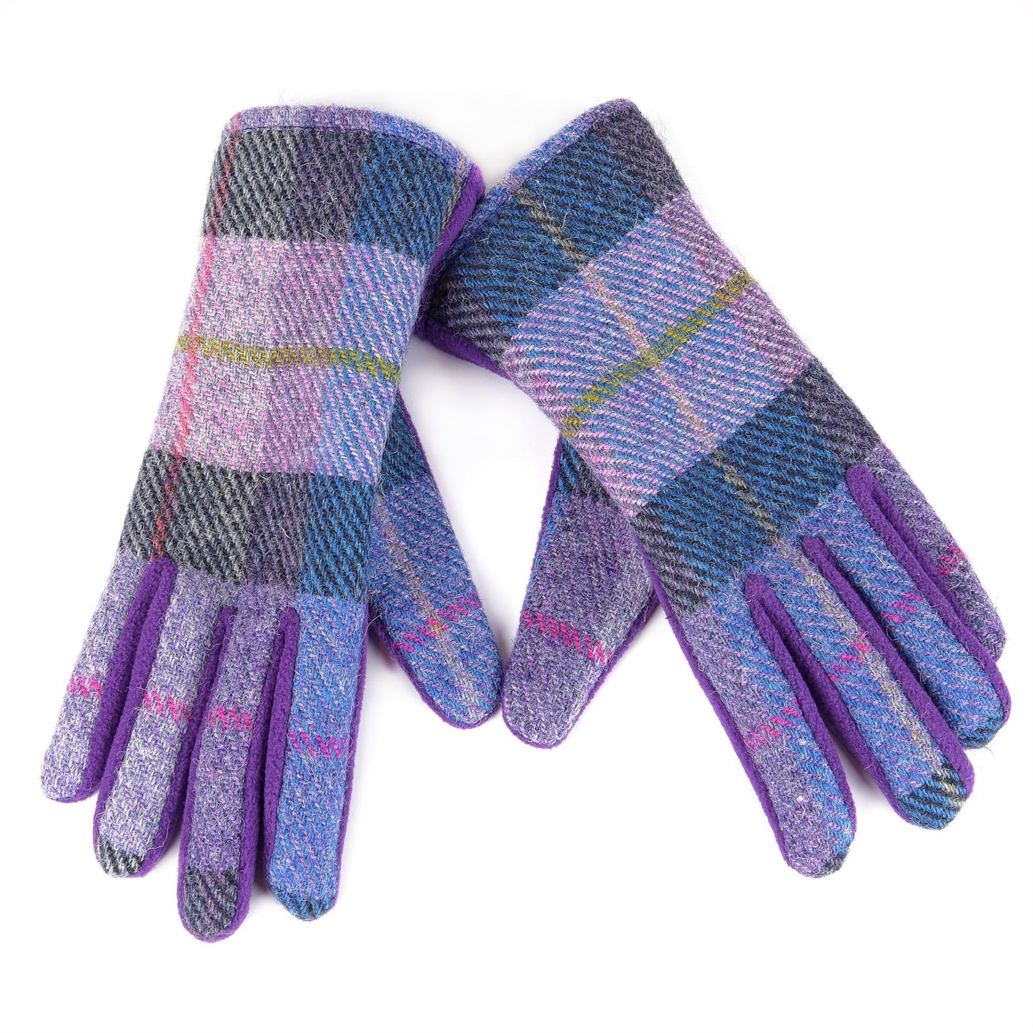 Isla Harris Tweed Fleece Gloves ZG012
