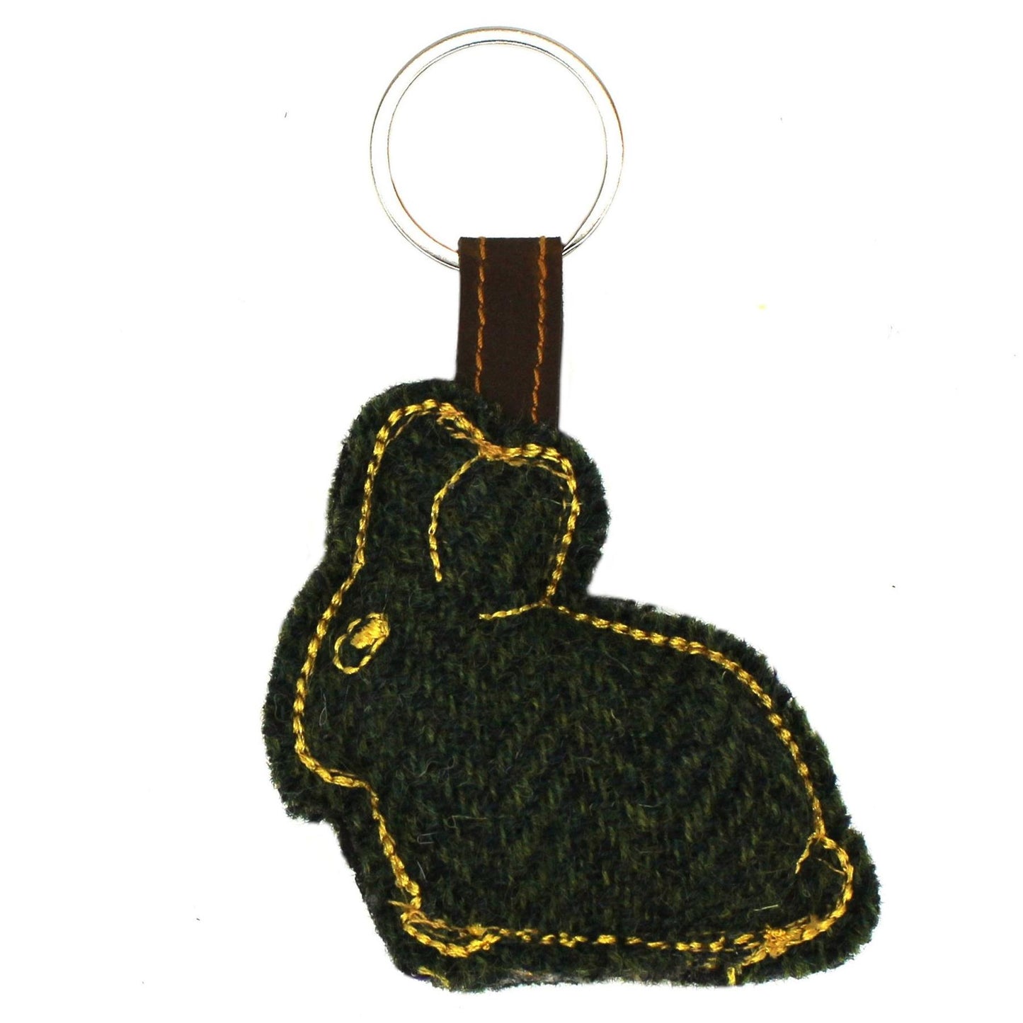 4pcs British Wool Tweed Key Ring ZK002