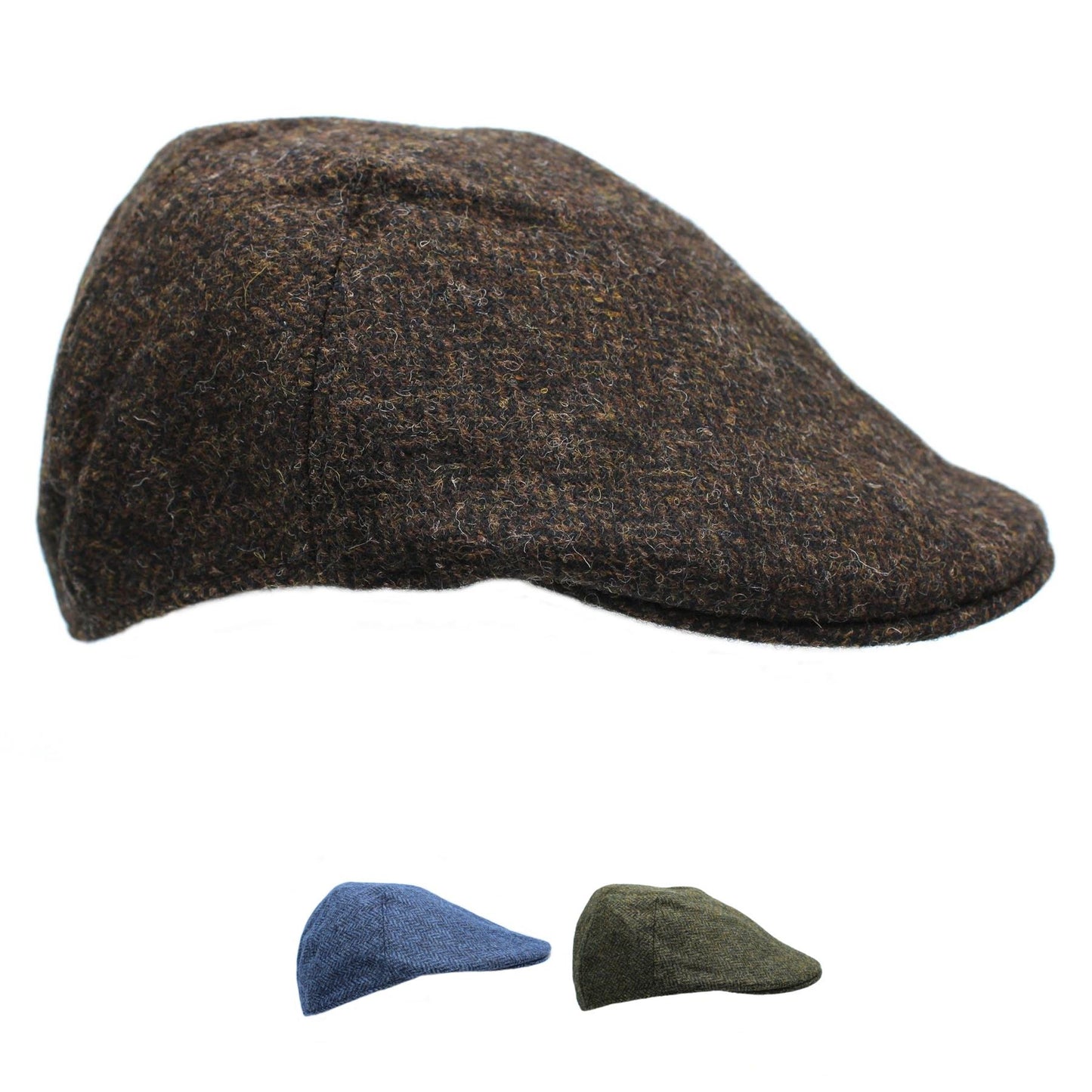 Exeter British Wool Tweed Duckbill Cap ZH049