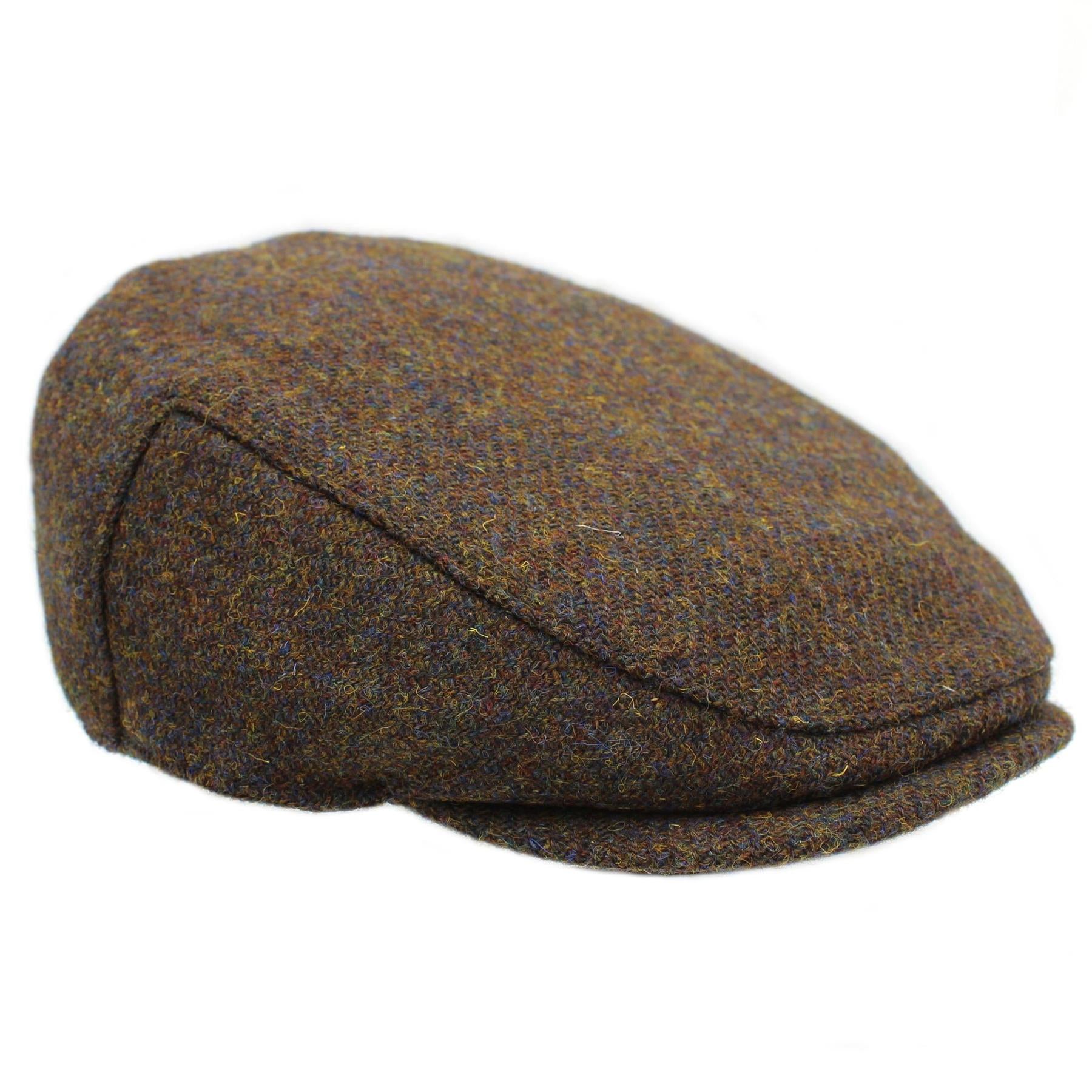 Highland Harris Tweed Flat Cap ZH014