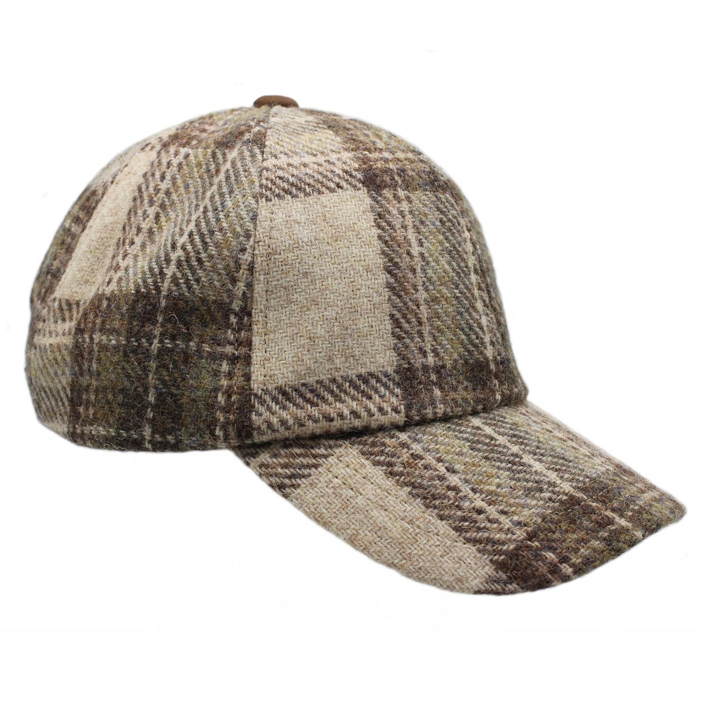 Rannoch Harris Tweed Baseball Cap ZH281