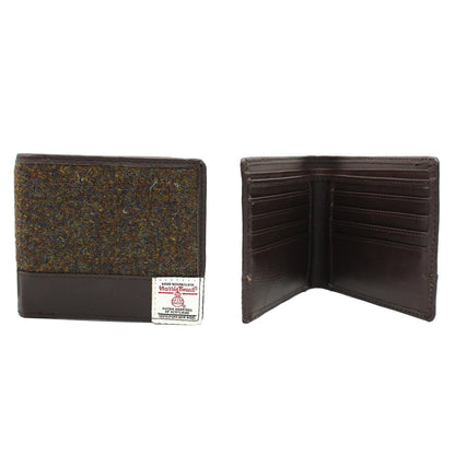Callum Harris Tweed Leather Wallet ZB080