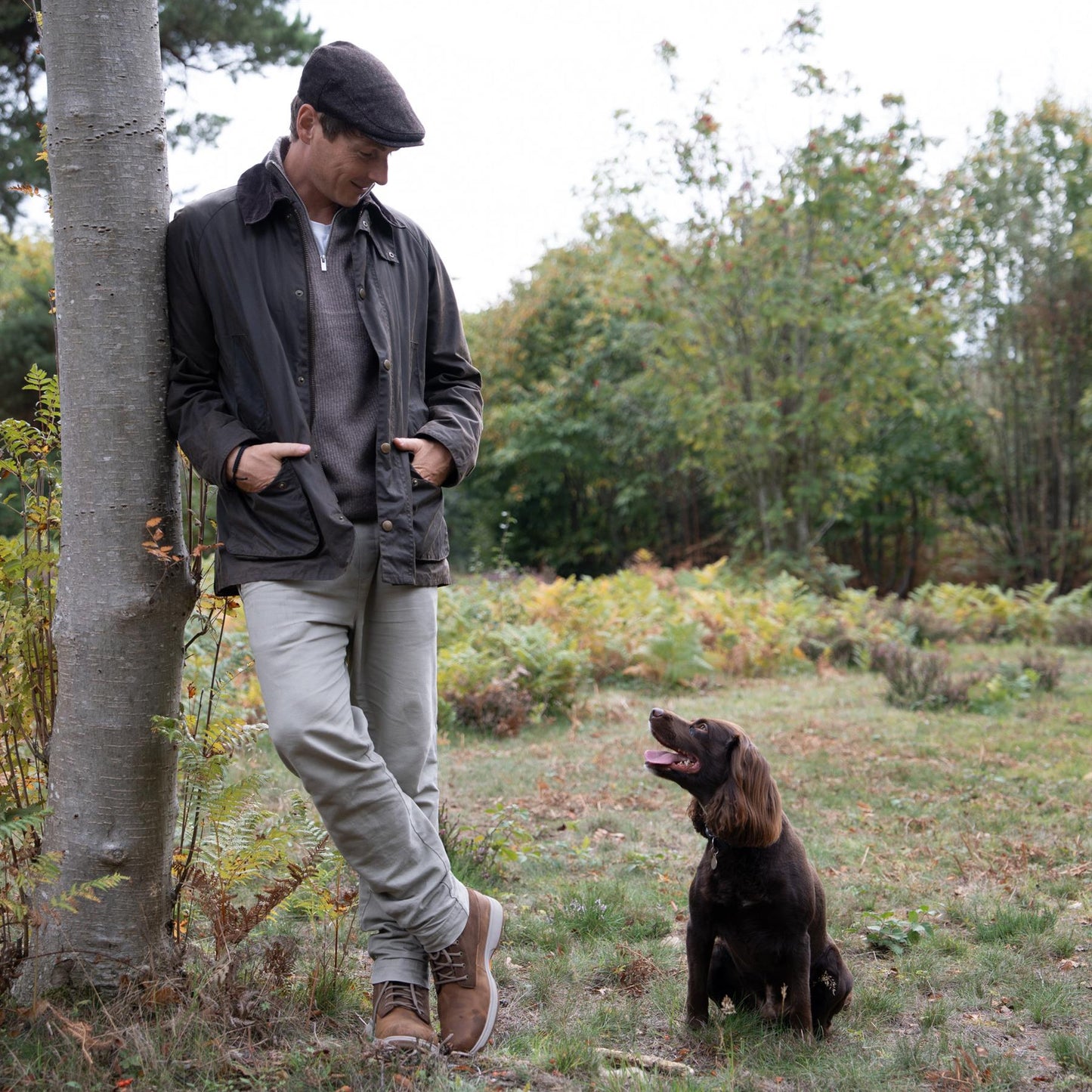 Chapman British Tweed Flat Cap ZH099