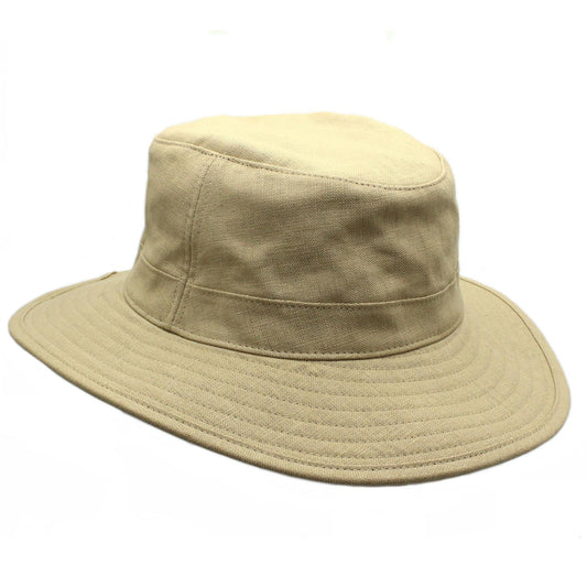 Rathlin Irish Linen Explorer Hat ZH289