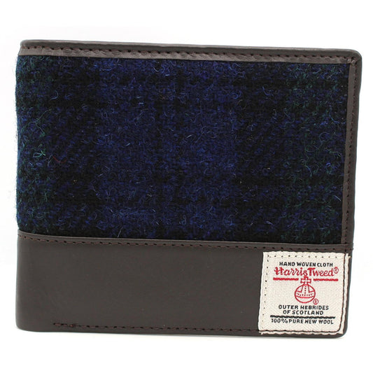 Callum Harris Tweed Leather Wallet ZB080
