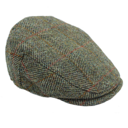 Highland Harris Tweed Flat Cap ZH014