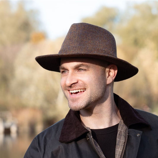 Denholm Harris Tweed Fedora ZH184