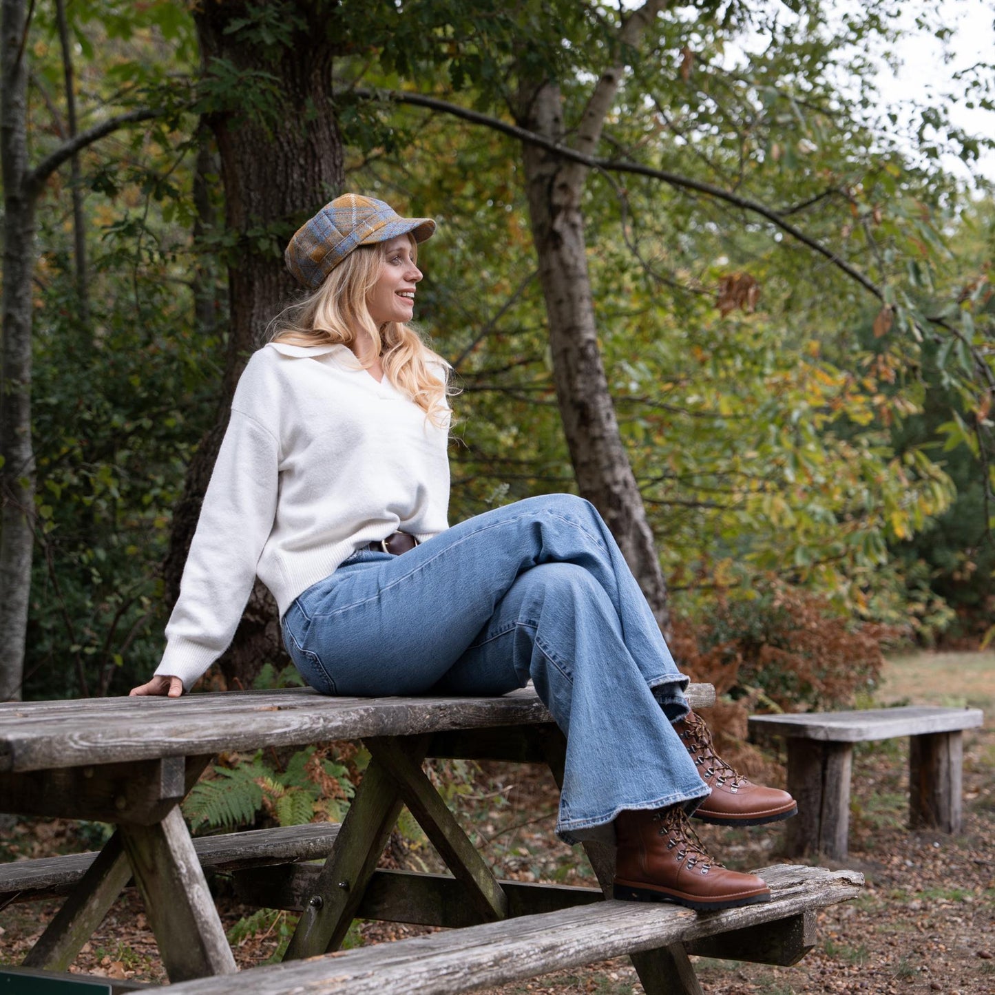 Rhona Harris Tweed Cadet Cap UPF50+ ZH227