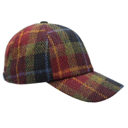Rannoch Harris Tweed Baseball Cap ZH281