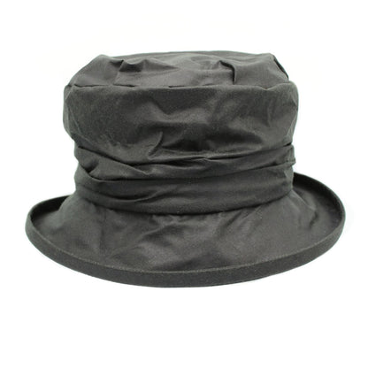 Lorna Ruched Wax Hat ZH269