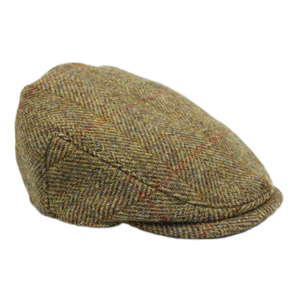 Highland Harris Tweed Flat Cap ZH014