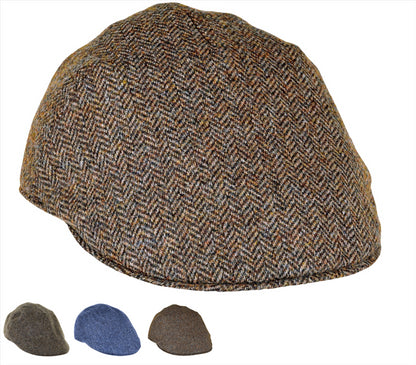 Exeter British Wool Tweed Duckbill Cap ZH049