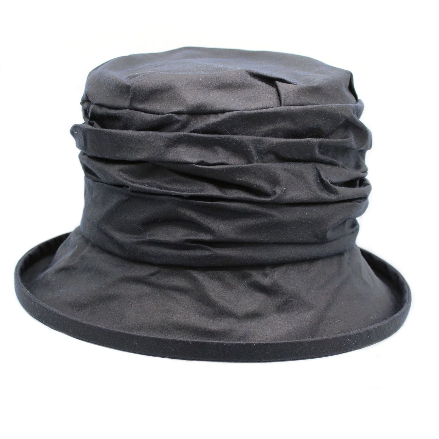 Lorna Ruched Wax Hat ZH269