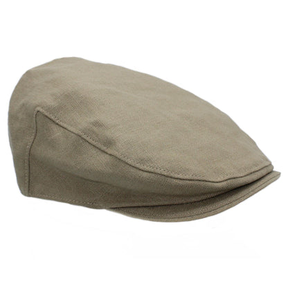 Larne Irish Linen Flat Cap ZH288