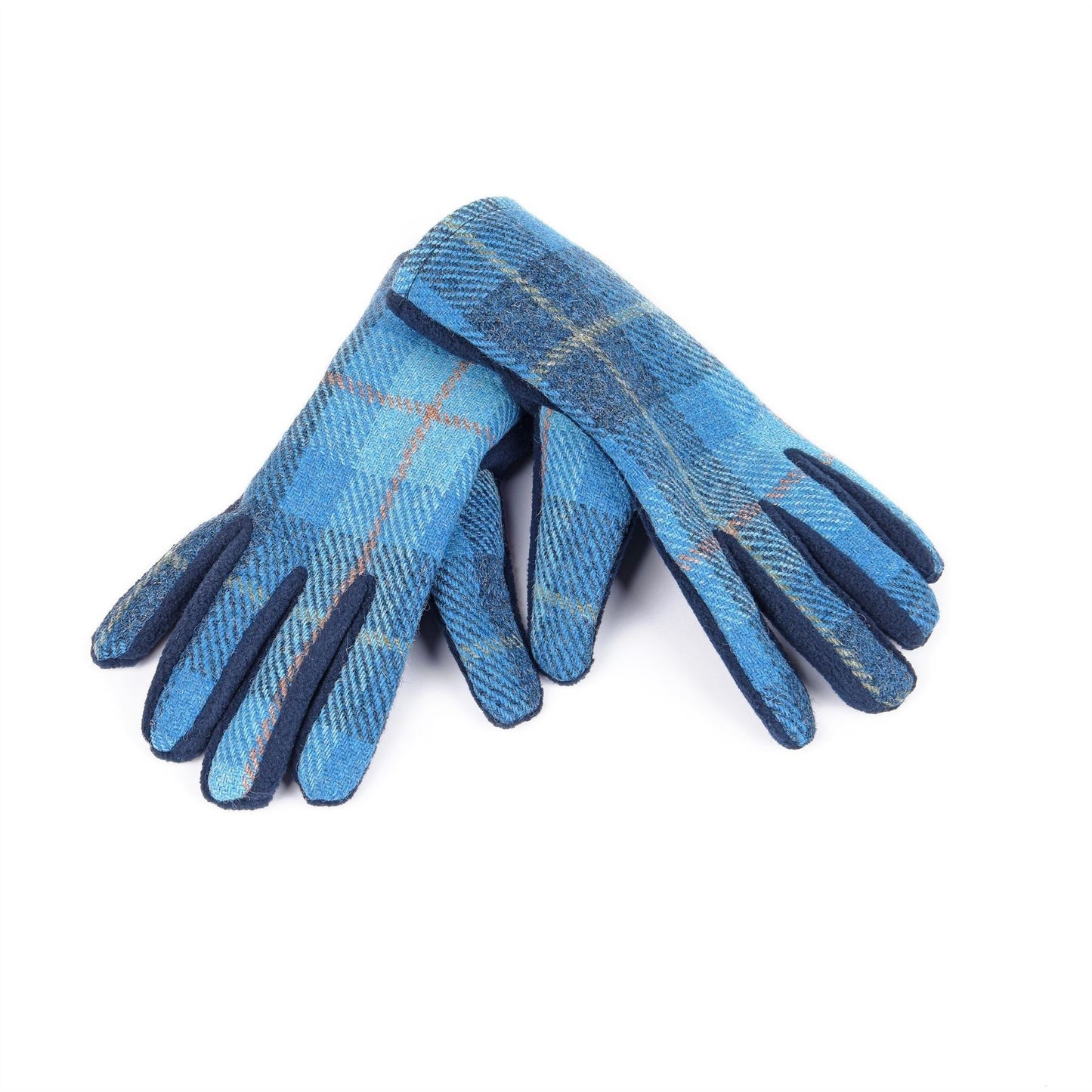 Isla Harris Tweed Fleece Gloves ZG012