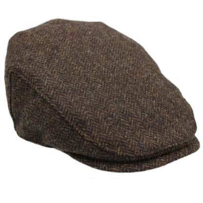 Chapman British Tweed Flat Cap ZH099