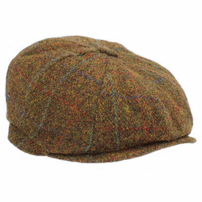 Brodick Harris Tweed 8 Piece Cap ZH293