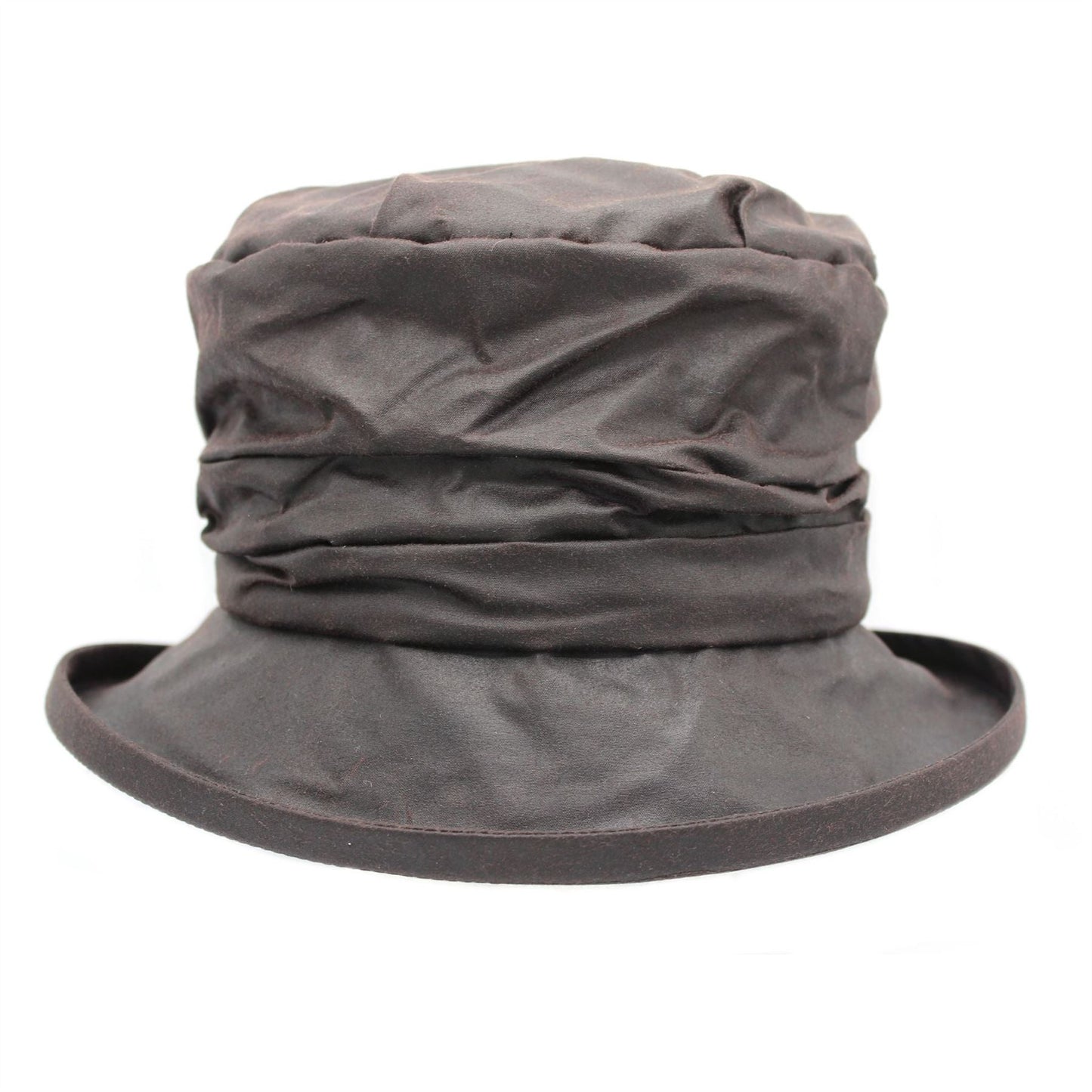 Lorna Ruched Wax Hat ZH269