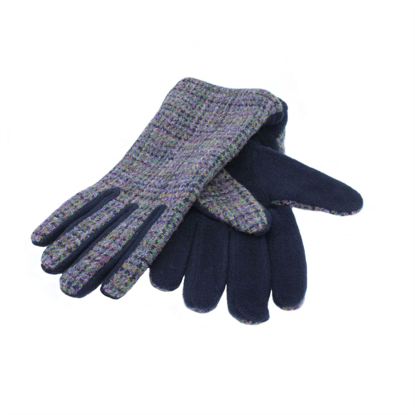 Isla Harris Tweed Fleece Gloves ZG012