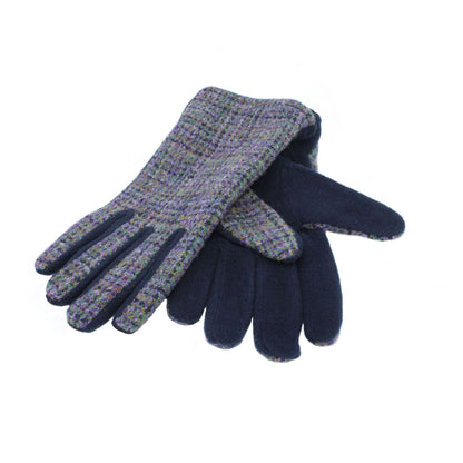 Isla Harris Tweed Fleece Gloves ZG012