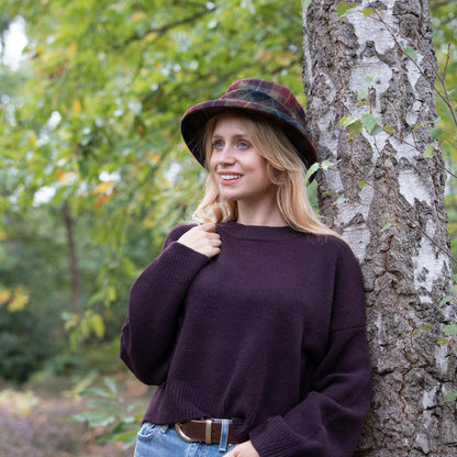 Melrose Ladies Harris Tweed Hat ZH296