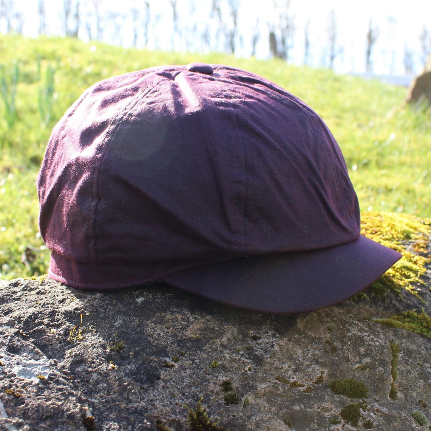 Portree Wax Newsboy Cap ZH228