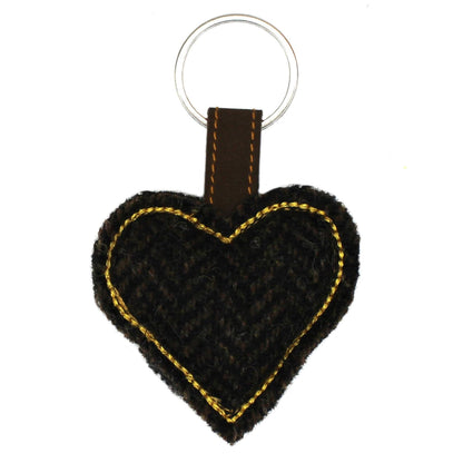 4pcs British Wool Tweed Key Ring ZK002