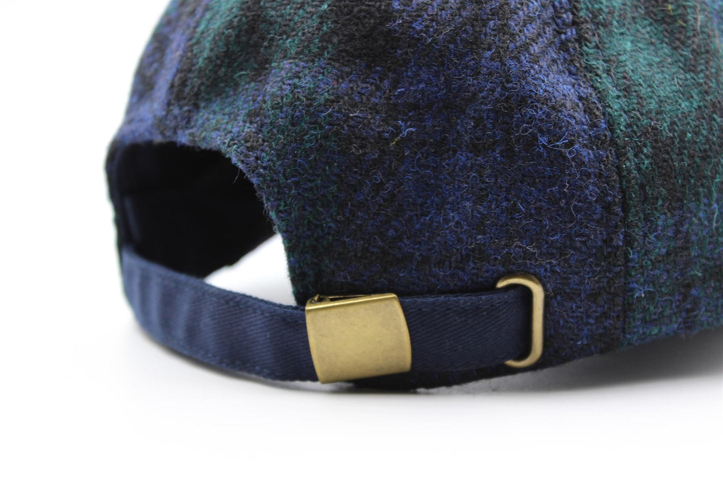 Ewan Tartan Wax Baseball Cap ZH214