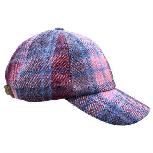 Rannoch Harris Tweed Baseball Cap ZH281