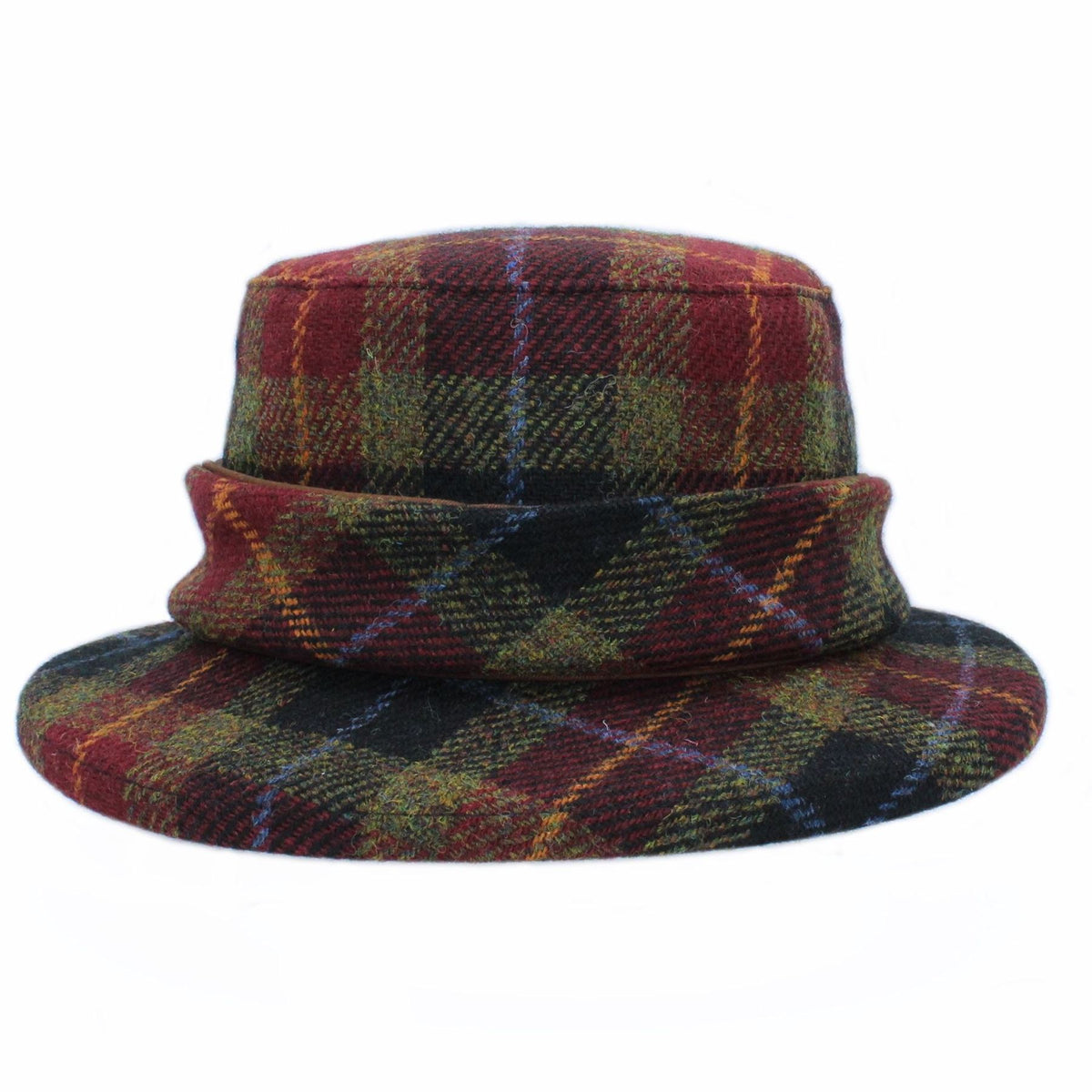 Melrose Ladies Harris Tweed Hat ZH296