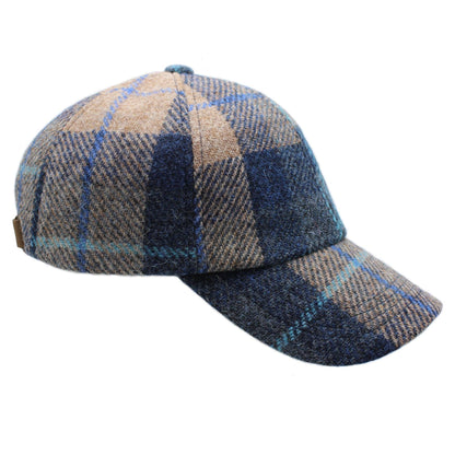 Rannoch Harris Tweed Baseball Cap ZH281