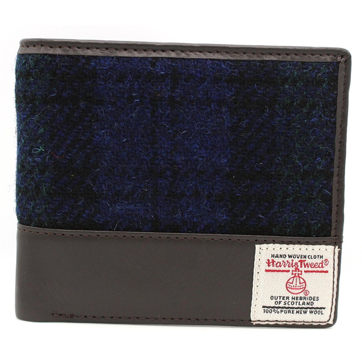 Callum Harris Tweed Leather Wallet ZB080