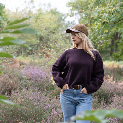 Rosalie Harris Tweed Baseball Cap ZH052