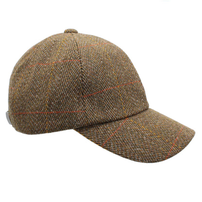 Callow Derby Tweed Baseball Cap ZH286