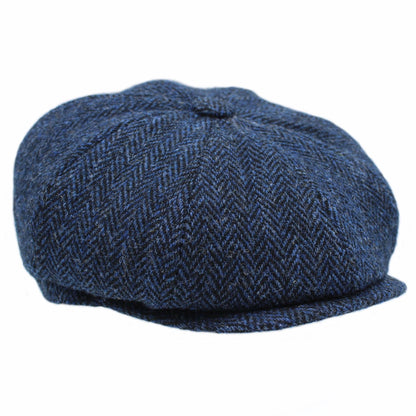 Brodick Harris Tweed 8 Piece Cap ZH293