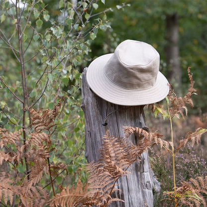 Rathlin Irish Linen Explorer Hat ZH289