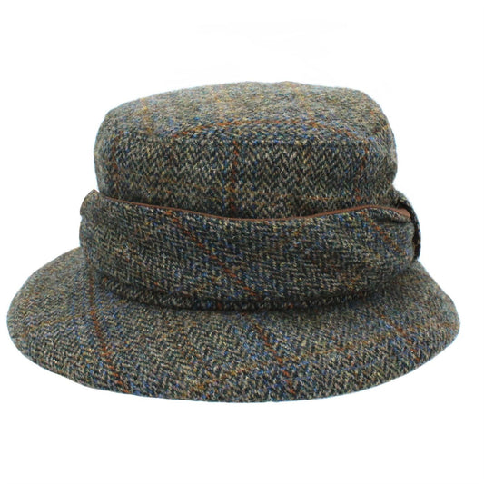 Melrose Ladies Harris Tweed Hat ZH296