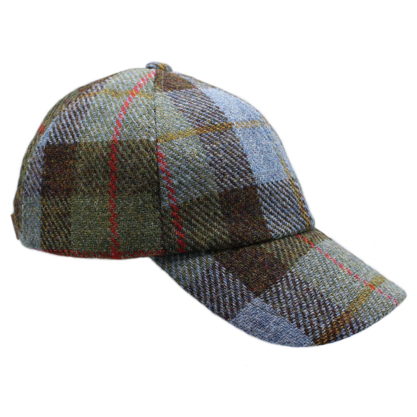 Rannoch Harris Tweed Baseball Cap ZH281