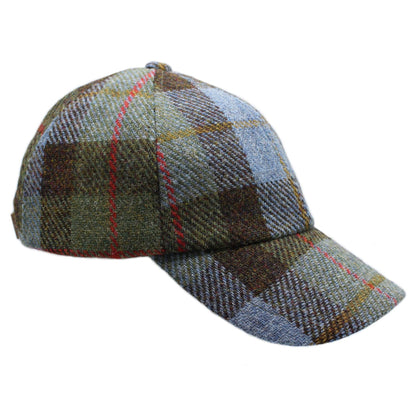 Rannoch Harris Tweed Baseball Cap ZH281