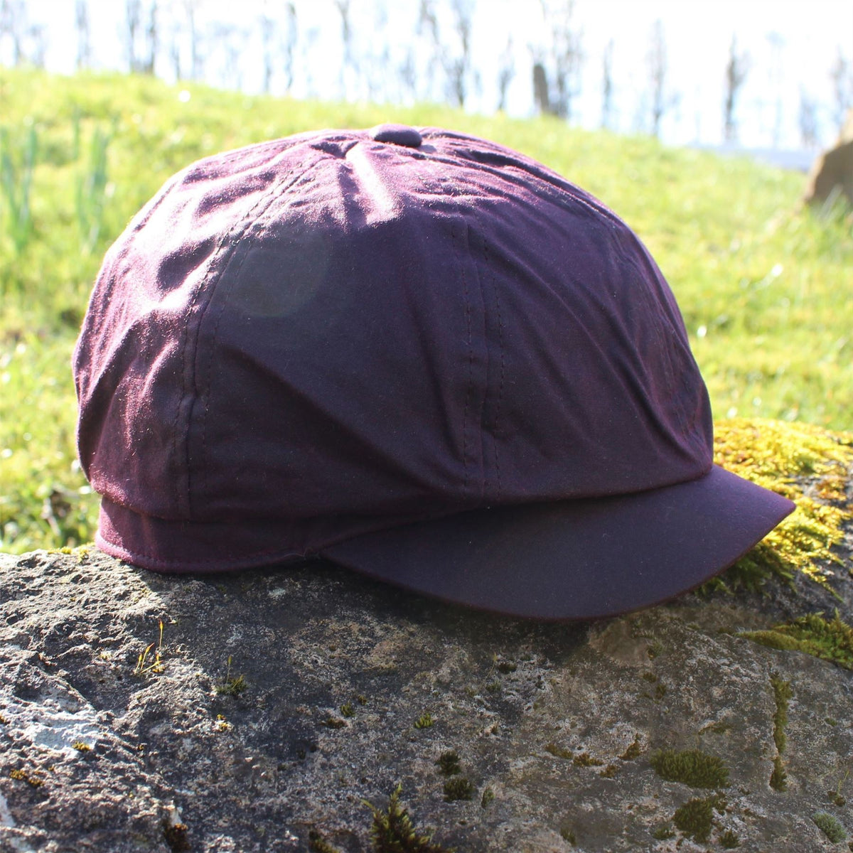 Portree Wax Newsboy Cap ZH228