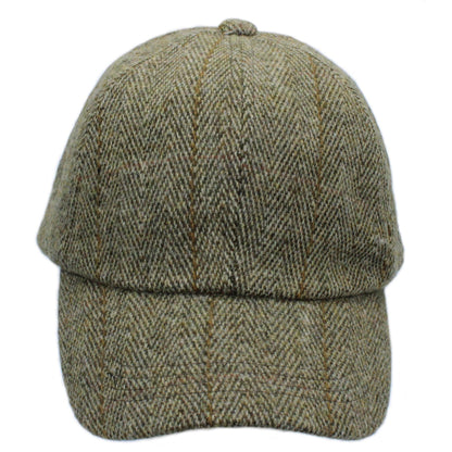 Callow Derby Tweed Baseball Cap ZH286