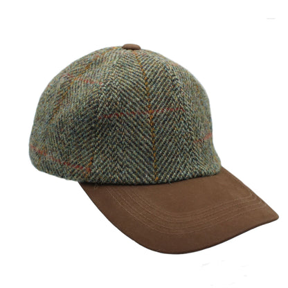 Glencairn Harris Tweed Baseball Cap ZH016