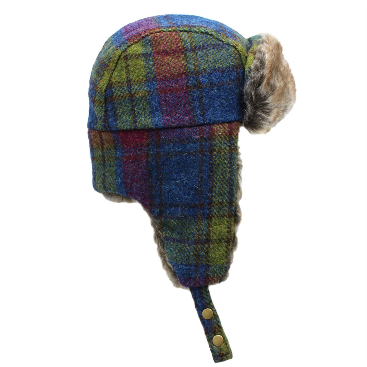 Islay Ladies Harris Tweed Trapper Hat ZH297