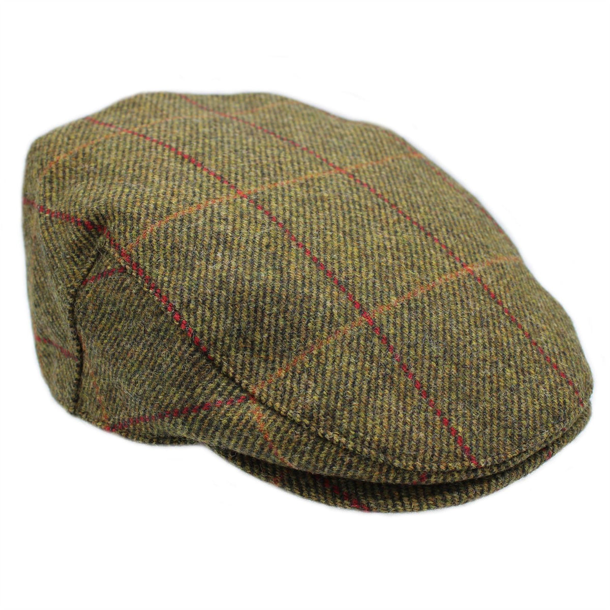 Kinloch Waterproof British Tweed Flat Cap ZH097