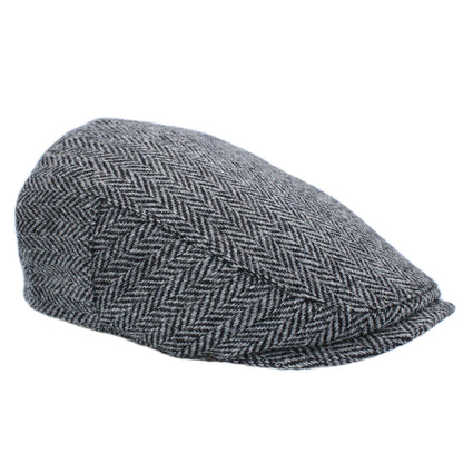 Highland Harris Tweed Flat Cap ZH014