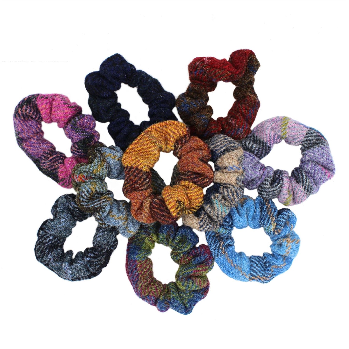 Harris Tweed Scrunchie ZH276
