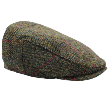 Highland Harris Tweed Flat Cap ZH014