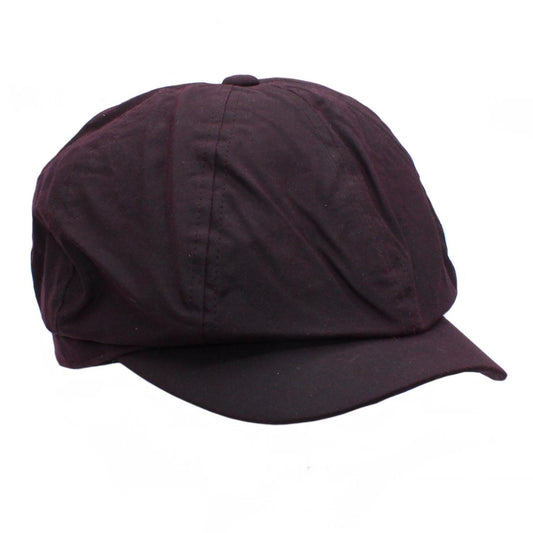 Portree Wax Newsboy Cap ZH228